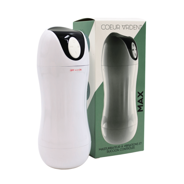MAX – Masturbateur à Vibrations & Succion Contrôlée USB